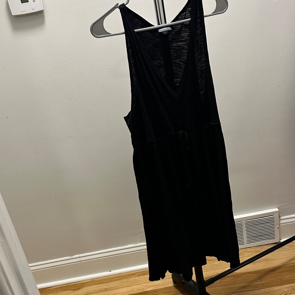 Torrid Black Textured Fabric